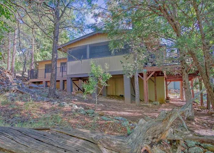 Pinewood Canyon Cabin! * Munds Park